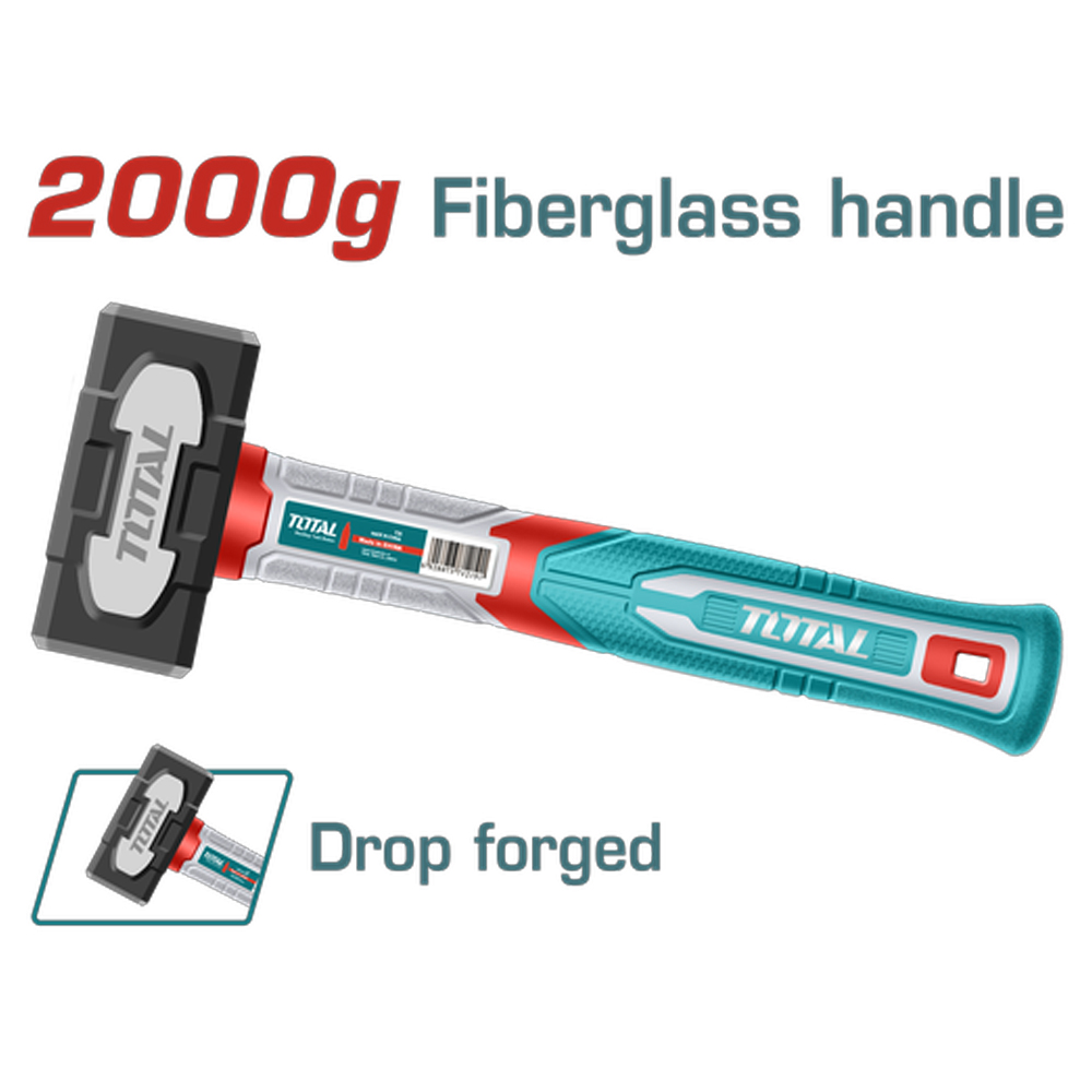 PORRA 4.4LB HIERRO MANGO FIBRA DE VIDRIO SUPER TOTAL (THSTH62000)