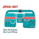 PORTA HERRAMIENTA DE 13 BOLSILLOS CAPACIDAD MAXIMA 10KG SUPER TOTAL  (THT16P20325)