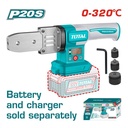 POLIFUSOR DIGITAL PARA TUBO PVC INALAMBRICO 20V  0-320° (20-25-32MM) SUPER TOTAL (TWTLI2018)