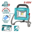 REFLECTOR RECARGABLE 3,7V 900 LUMENES  SUPER TOTAL (TRLF4415)