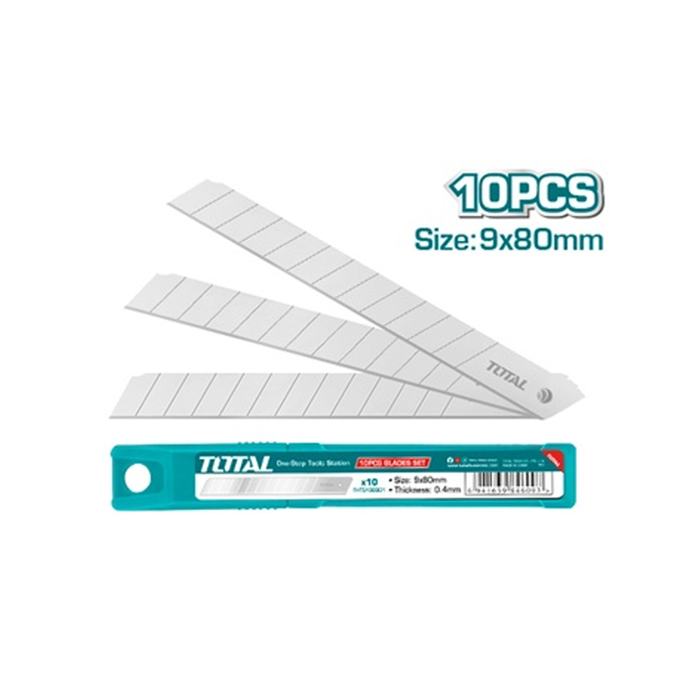 REPUESTO BISTURI 9 X 80 MM JUEGO X 10 UNIDADES TOTAL (THT5190901)