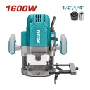 RUTEADORA 1/4 - 1/2 1600W INDUSTRIAL SUPER TOTAL (UTR111216)