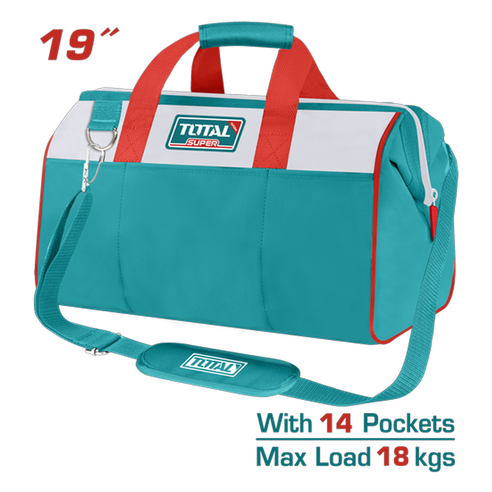 BOLSO DE HERRAMINETAS 19" 14 BOLSILLOS SUPER SELECT TOTAL (THT261925)
