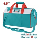 BOLSO DE HERRAMINETAS 19" 14 BOLSILLOS SUPER SELECT TOTAL (THT261925)