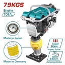 COMPACTADORA A GASOLINA 6.5HP 10KN (33X29CM) SUPER TOTAL (TP880-2)