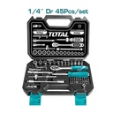 RACHE CON COPAS 1/4 X 45 PZS INDUSTRIAL TOTAL (THT141451)