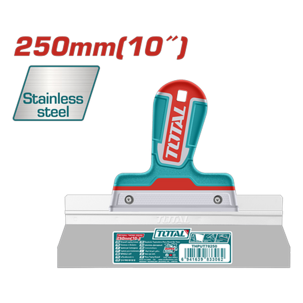 ESPATULA PARA DRYWALL 10" MANGO PLASTICO INDUSTRIAL SUPER TOTAL (THPUT78250)