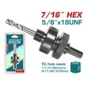 ARBOL SIERRA COPA BIMETAL 7/16" TOTAL (TAC4202)