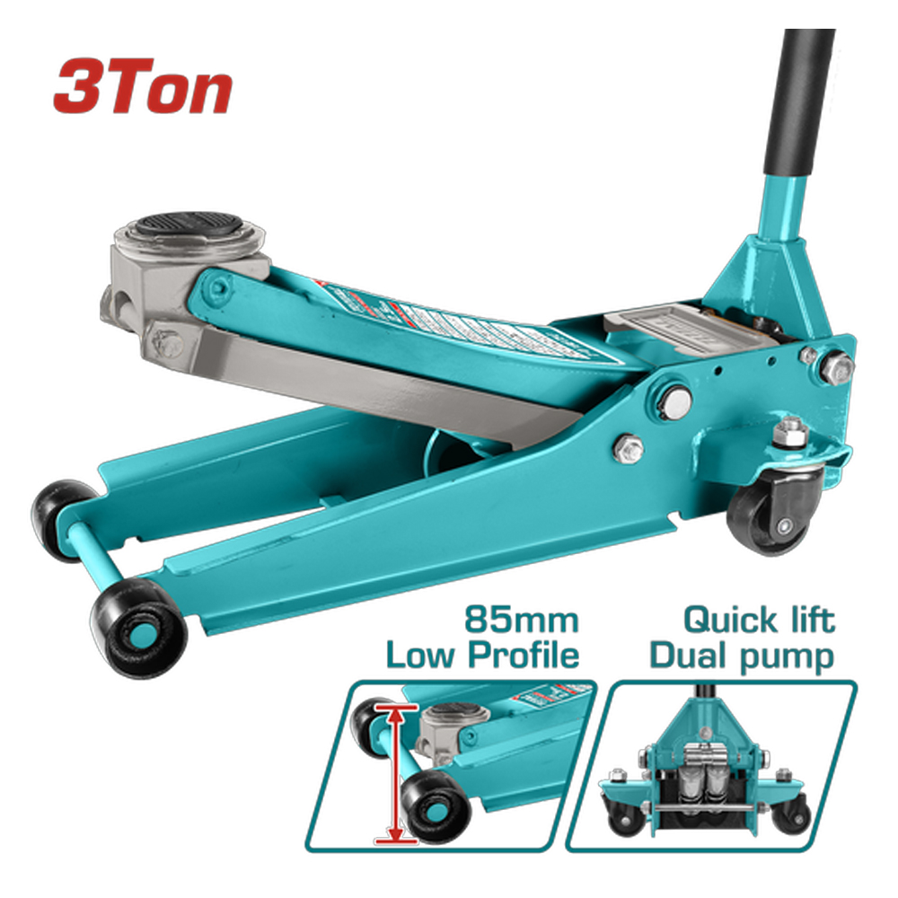 GATO ZORRA 3 TONELADAS PERFIL BAJO INDUSTRIAL TOTAL (THT10834)