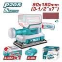 LIJADORA DE PALMA INALAMBRICA 3-1/2 X 7" 20V (UTFSLI20313)