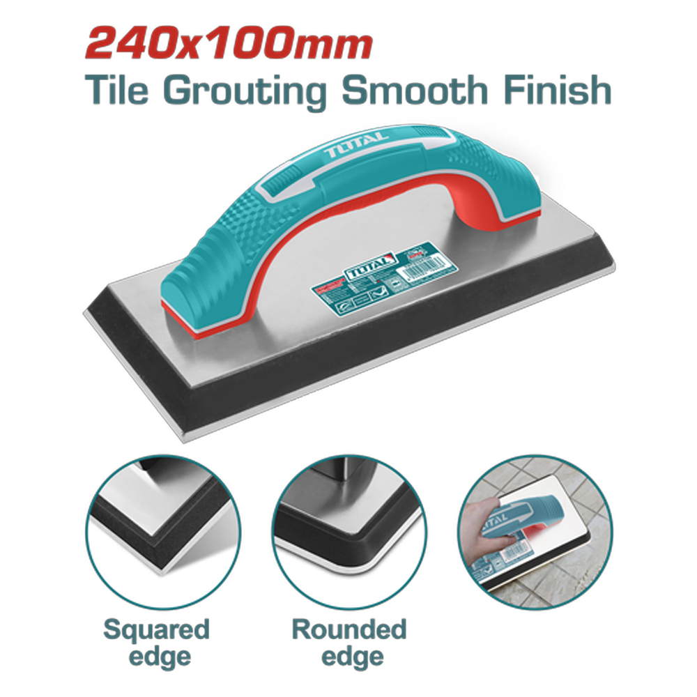 LLANA GOMA 24X10CM INDUSTRIAL SUPER TOTAL (THT8324106)