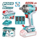 PISTOLA IMPACTO INALAMBRICA 1/2 20V (UTIWLI20455)