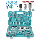 RACHE CON COPAS  1/2,1/4,3/8  X 156PZS INDUSTRIAL SUPER TOTAL (THKTHP21566)