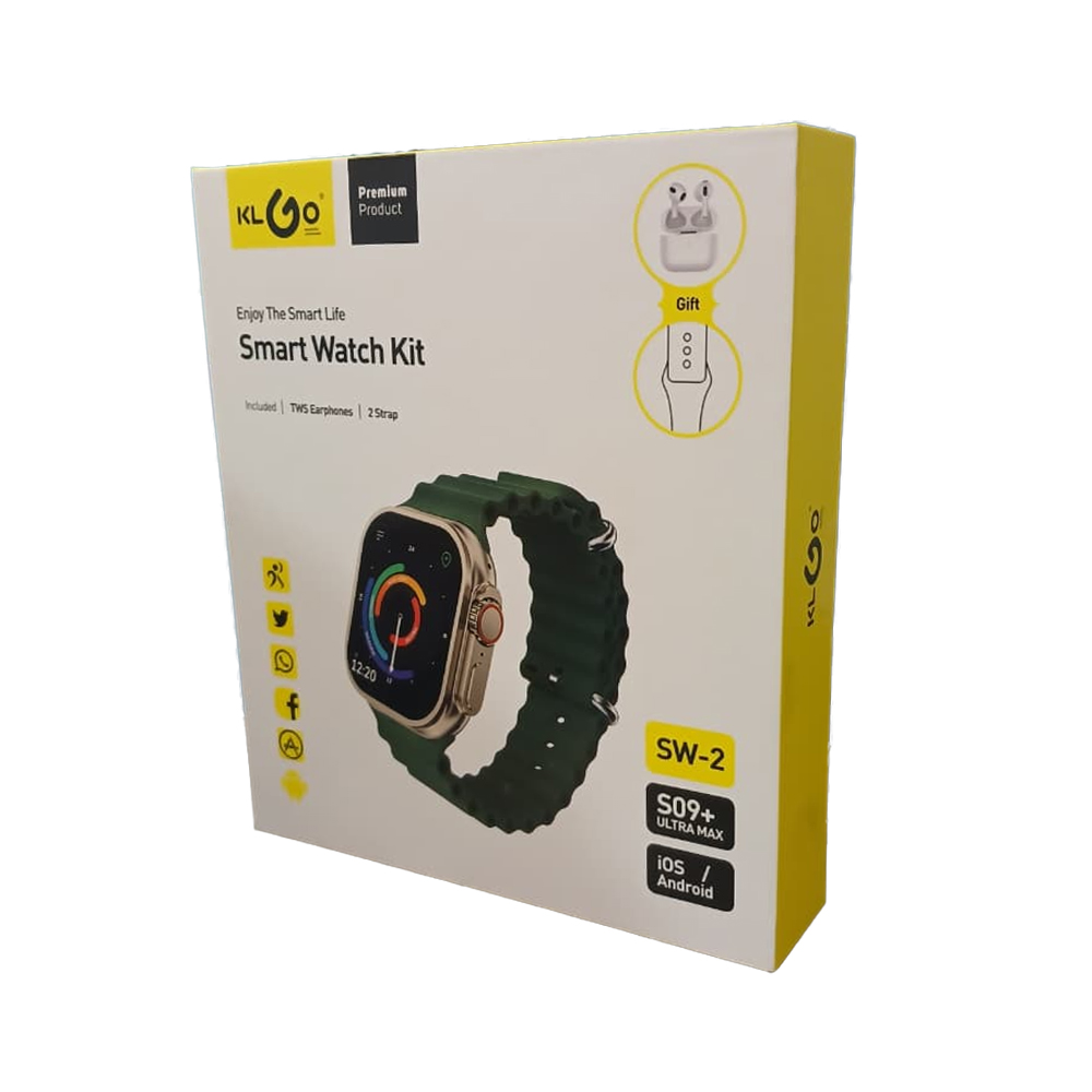 RELOJ INTELIGENTE + AUDIFONOS INALAMBRICOS (HT4064)