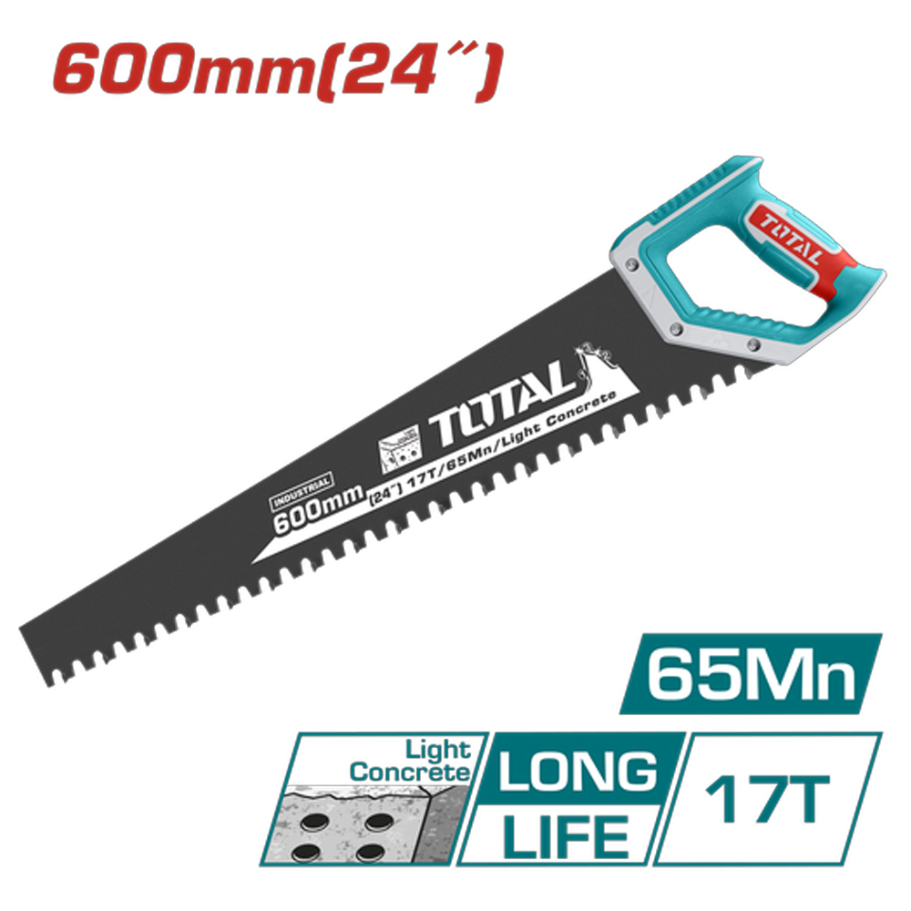 SERRUCHO 24" NEGRO PARA HORMIGON INDUSTRIAL SUPER TOTAL (THTLCS1241)