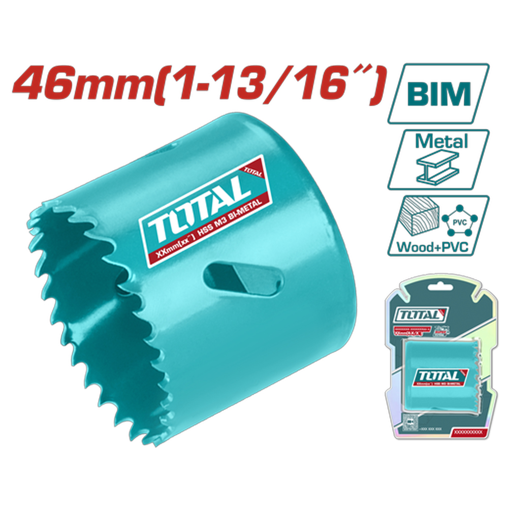 SIERRA COPA BIMETAL 1-13/16" SUPER TOTAL (TAC410461)