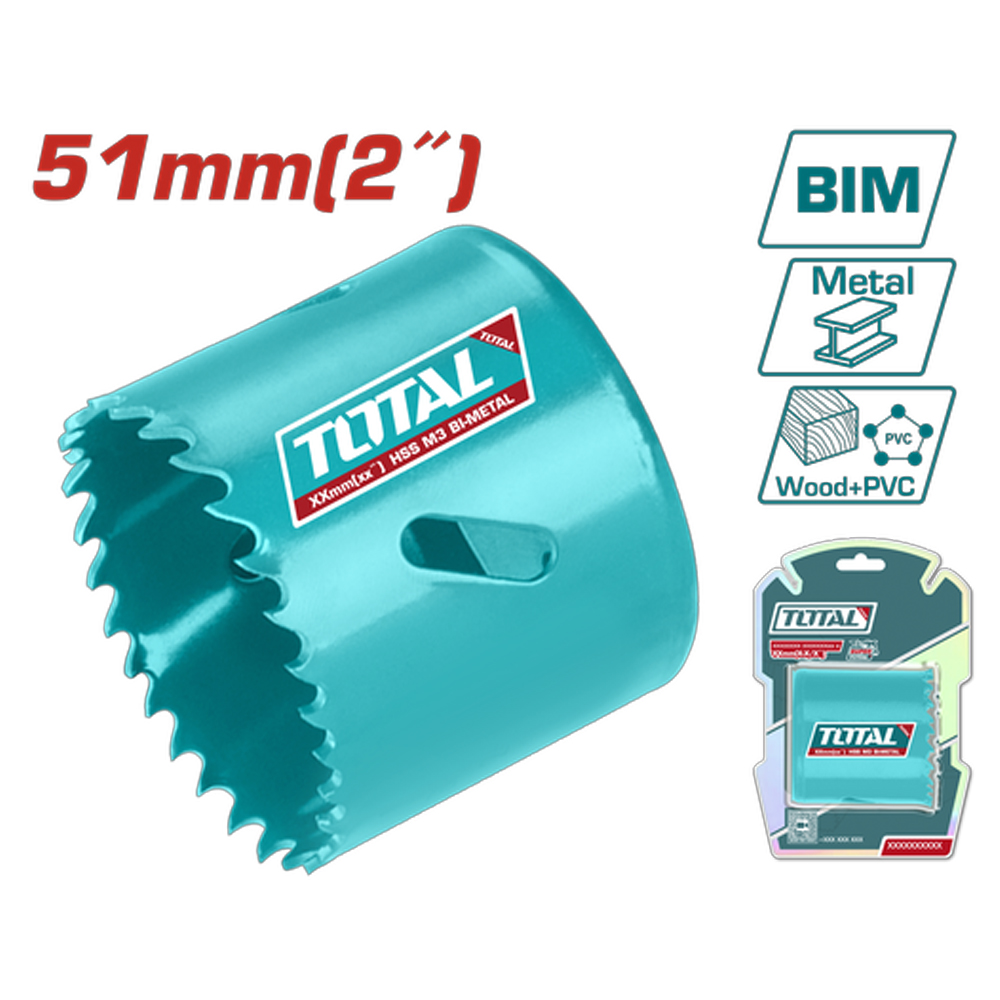 SIERRA COPA BIMETAL 2" 51MM SUPER TOTAL (TAC410511 )