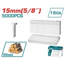 CLAVILLO 15MM PARA GRAPADORA NEUMATICA 5000PZS TOTAL (TAC918151)