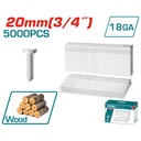 CLAVILLO 20MM PARA GRAPADORA NEUMATICA 5000PZS TOTAL (TAC918201)