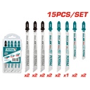 SET DE SEGUETA SIERRA CALADORA X 15 PZS SUPER TOTA (TAC1501)