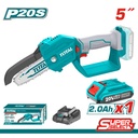 SIERRA MINI INALAMBRICA DE 5" 20V INCLUYE UNA BATERIA Y CARGADOR TOTAL (UTGSLI20581)