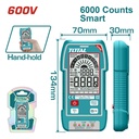 TESTER DIGITAL 600V 600 CONTEOS RMS INDUSTRIAL TOTAL (TMT516004)