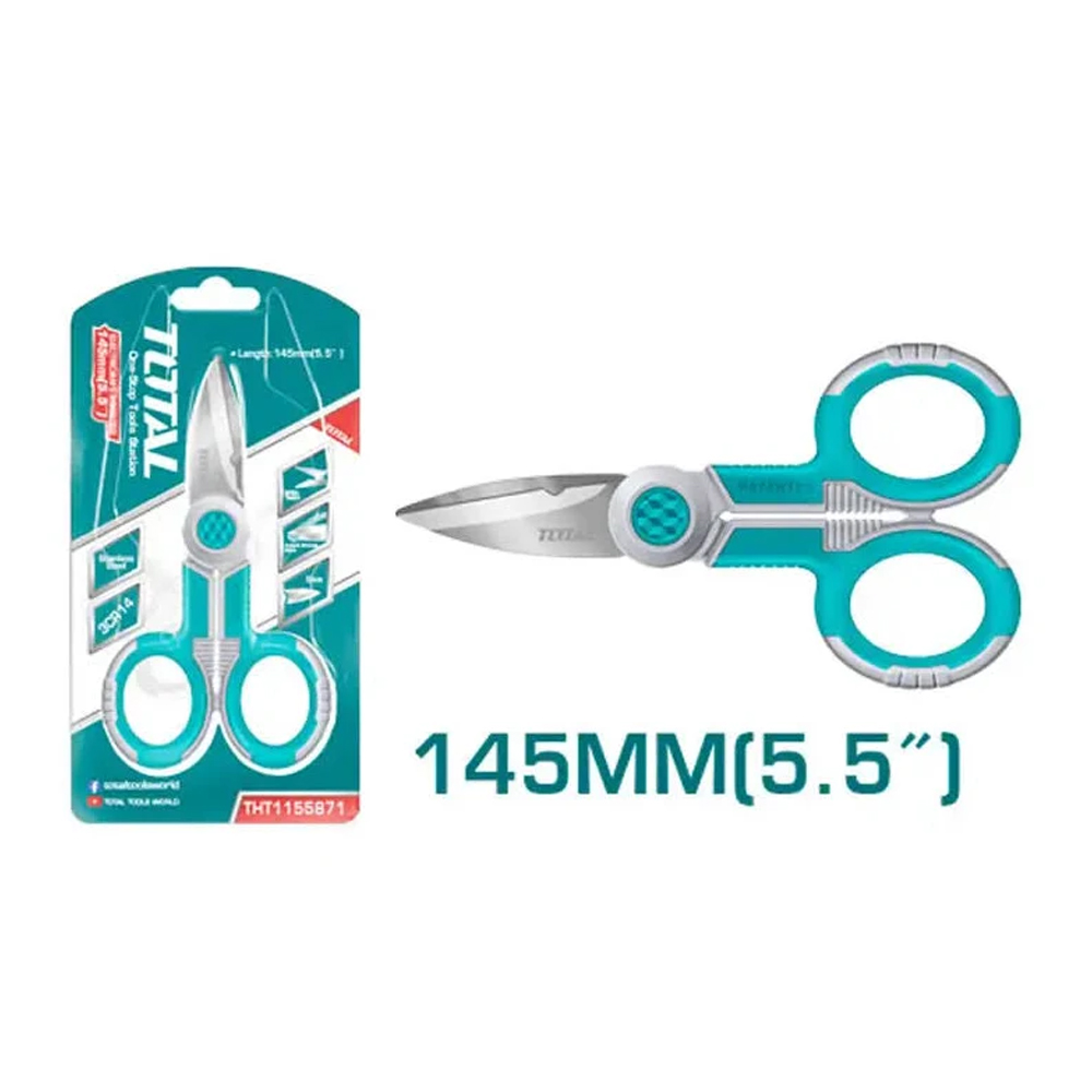 TIJERA ELECTRICISTA 5 1/2 ACERO INOXIDABLE TOTAL (THT1155871)