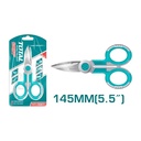 TIJERA ELECTRICISTA 5 1/2 ACERO INOXIDABLE TOTAL (THT1155871)