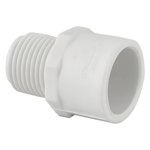 ADAPTADOR MACHO 1/2 PVC PQT X 2 UDUKE