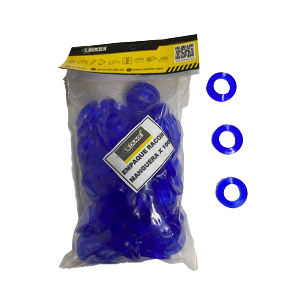 EMPAQUE MANGUERA SILICONADO AZUL PQT X 5 UDUKE