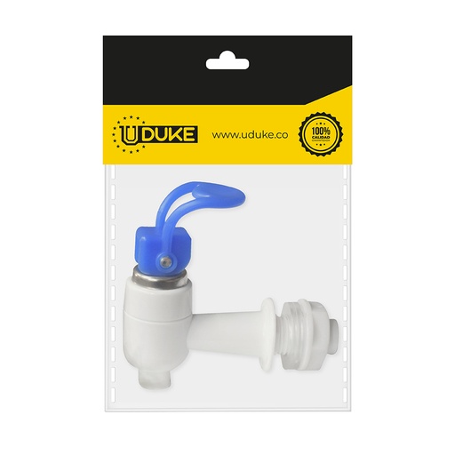 LLAVE PLASTICA PARA DISPENSADOR BLANCA PAQ X 1 UDUKE