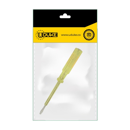 PROBADOR DE CORRIENTE GRANDE PQT X 1 UDUKE