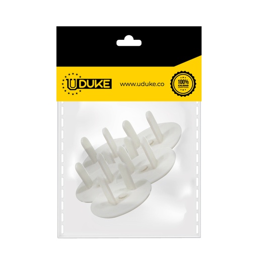 PROTECTOR TOMA CORRIENTE PQT X 5 UDUKE