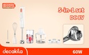 BATIDORA DE MANO INALAMBRICA  INCLUYE 5 ACCESORIOS  8V DECAKILA (KMJB042W)