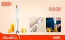 BATIDORA DE MANO INALAMBRICA  8V  DECAKILA (KMJB037W)