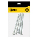 TORNILLO LAMINA AVELLANADO PHILLIPS ZINCADO 10*3 PQT X 4 UDUKE