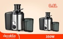 EXTRACTOR DE JUGOS CAPACIDAD 0.8L 120V DECAKILA (KUJC010B)