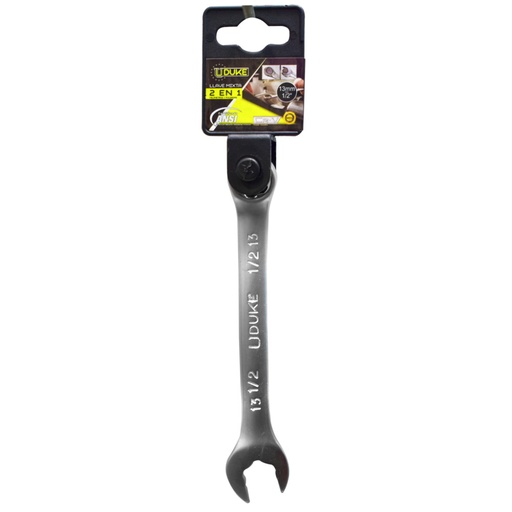 LLAVE MIXTA 2 EN 1  13MM - 1/2 CR/V UDUKE (HTY0068)