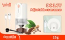 MOLEDOR DE CAFÉ INALAMBRICO CAP 25G  3.7V  CARGA TIPO C DECAKILA (KMCF029W)