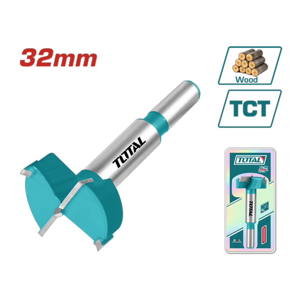 BROCA FORSTNER 1 1/4" 32MM SUPER TOTAL (TAC180321)