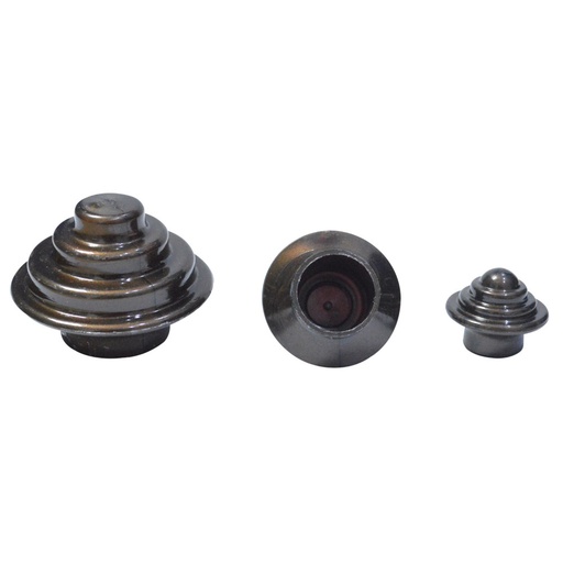 ACCESORIO CORTINERO TERMINAL CAFE ESCALERA 1/2 (140102)