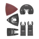 ACCESORIOS X 15 PIEZAS PARA MULTIHERRAMIENTA TOTAL (TAKTMT1502)