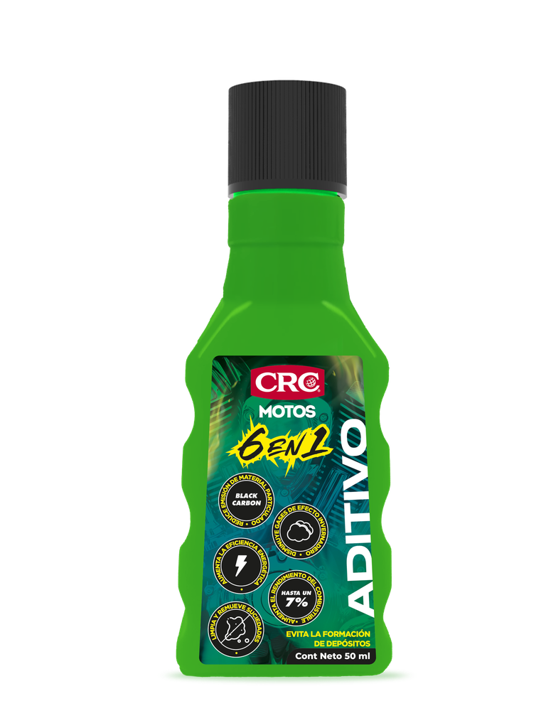 ADICTIVO GASOLINA 6 EN 1 MOTO CRC (60000062)