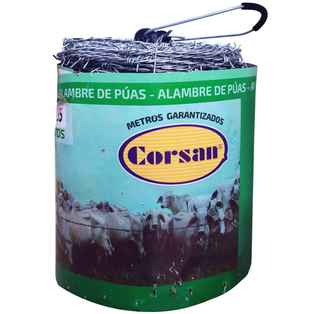 ALAMBRE DE PUAS GALV. C14.5 X 135 MTS
