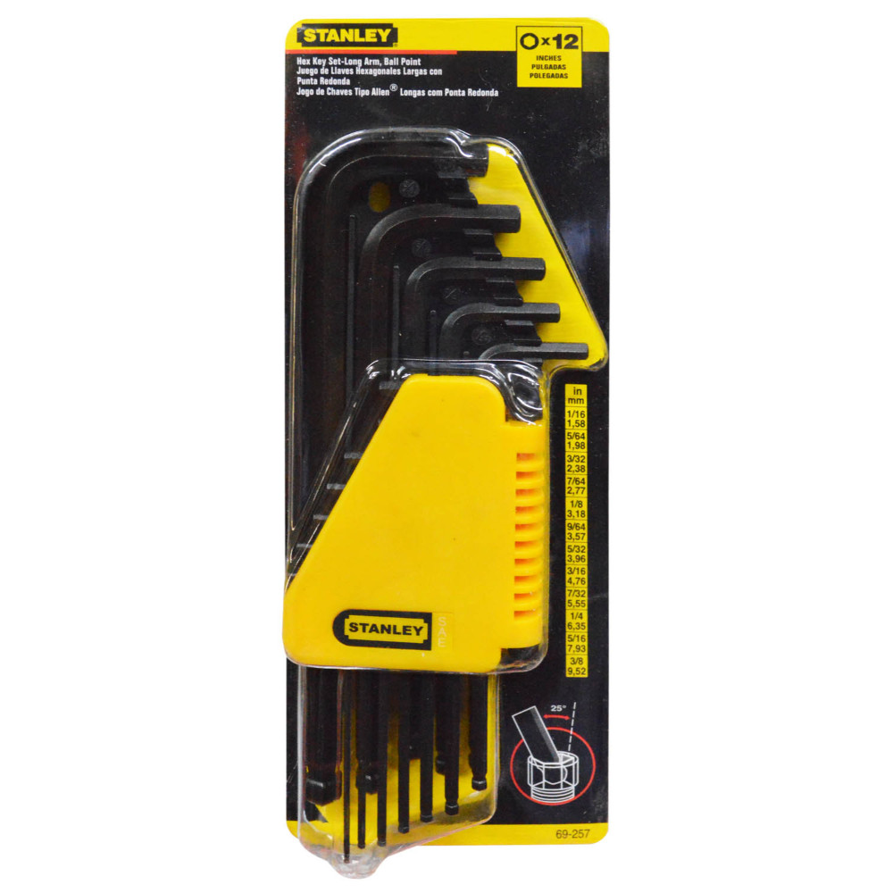 ALEM LARGA PULG X 12 STANLEY (69-257)