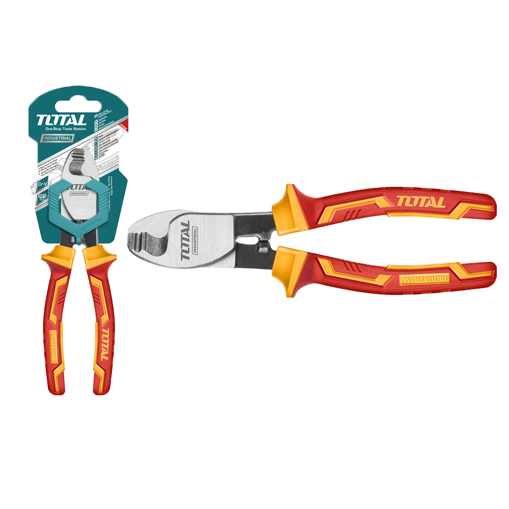 ALICATE PELACABLE AISLADO 6" INDUSTRIAL TOTAL (THTIP2761)
