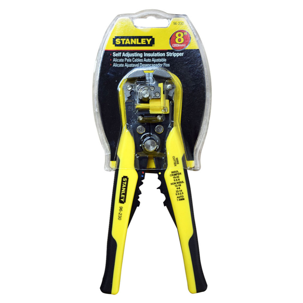 ALICATE PELACABLE STANLEY AUTOAJUSTABLE (96-230)