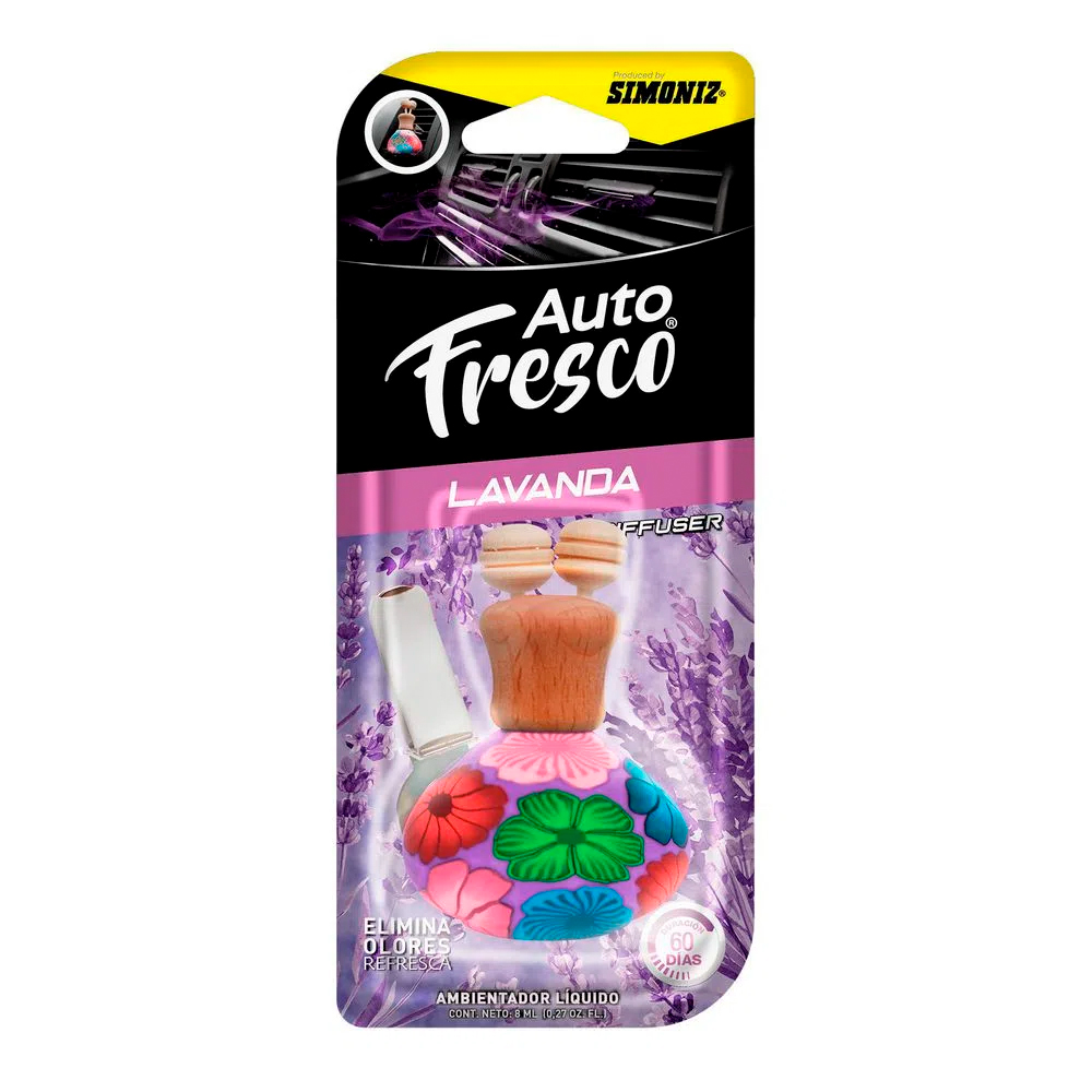 AMBIENTADOR DIFUSOR SIMONIZ JARRA LAVANDA 8ML (207205)