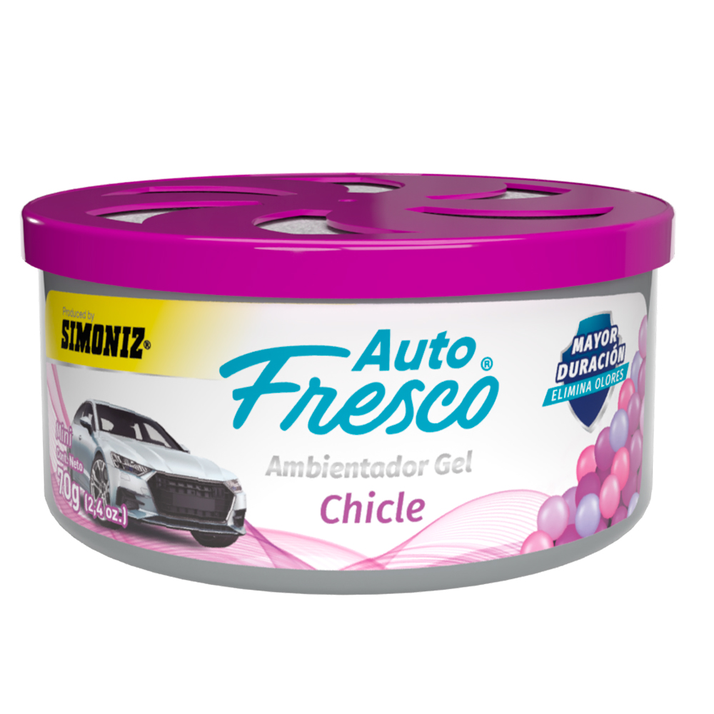 AMBIENTADOR GEL CHICLE AUTO FRESCO 70GR SIMONIZ (208638)