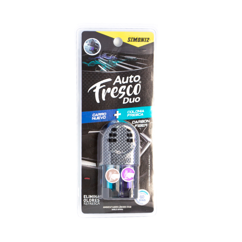 AMBIENTADOR SHICK SPLASH X 2 CARRO NUEVO COLON 4,5ML  (107888)